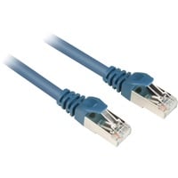 0.25m Cat.6 S/FTP netværkskabel Blå 0,25 m Cat6 S/FTP (S-STP)