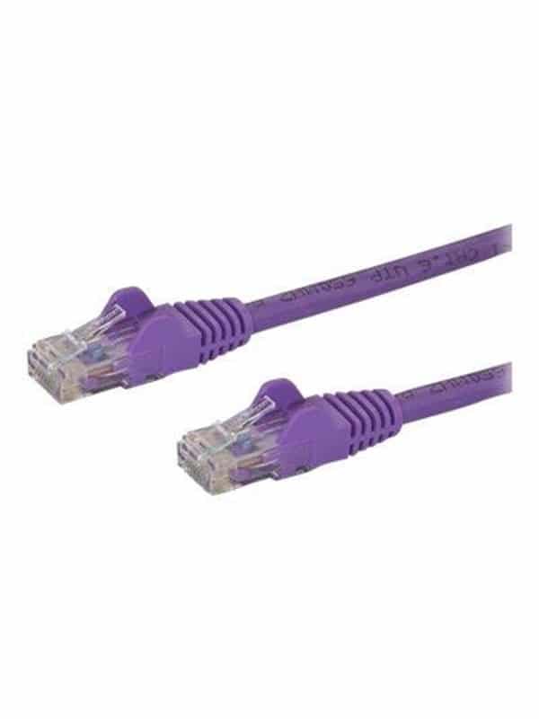 0.5m Purple Cat6 / Cat 6 Snagless Ethernet Patch Cable 0.5 m - network cable - 50 cm - purple