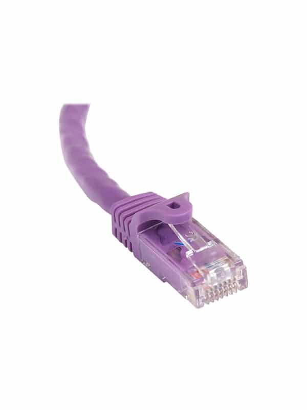 10m Purple Cat6 / Cat 6 Snagless Ethernet Patch Cable 10 m - network cable - 10 m - purple