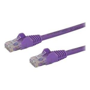1m Purple Cat6 / Cat 6 Snagless Ethernet Patch Cable 1 m - network cable - 1 m - purple