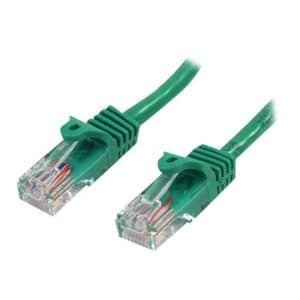 5m Green Cat5e / Cat 5 Snagless Ethernet Patch Cable 5 m - network cable - 5 m - green