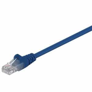 CAT 5e patch cable U/UTP blue