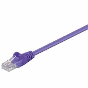 CAT 5e patch cable U/UTP violet