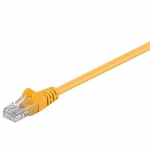 CAT 5e patch cable U/UTP yellow