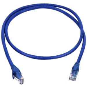 CAT-6 - Ethernet/Netværkskabel rundt - RJ45 stik - 10 Gbps - 3 Meter - Blå