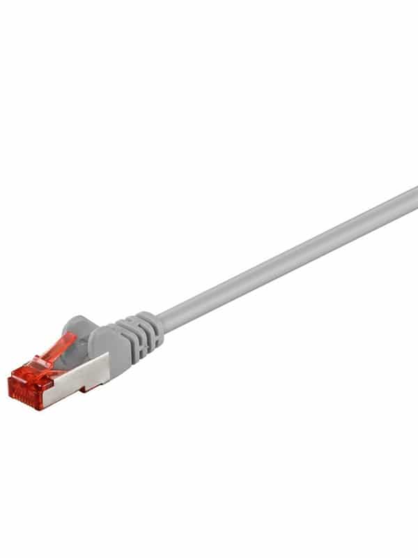 CAT 6 patch cable S/FTP (PiMF) grey