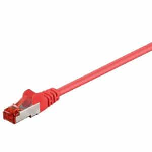 CAT 6 patch cable S/FTP (PiMF) red