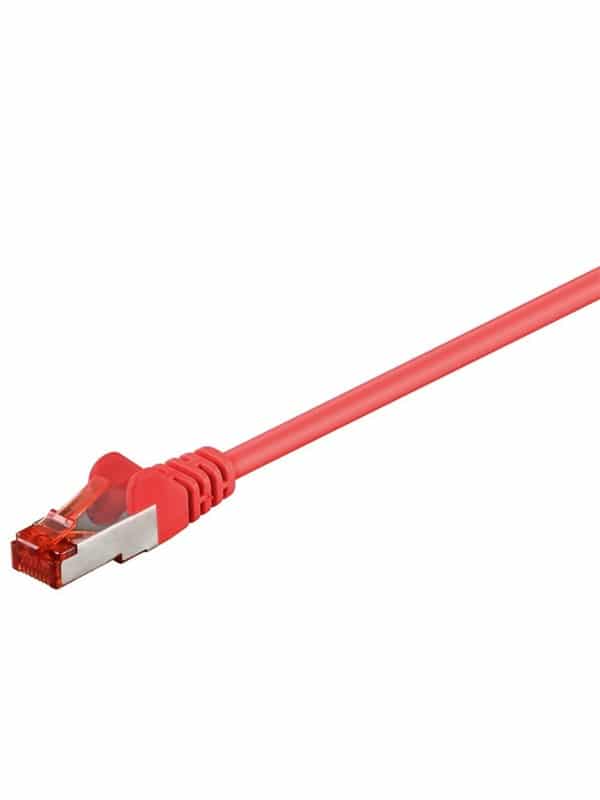 CAT 6 patch cable S/FTP (PiMF) red