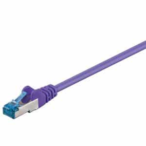 CAT 6A patch cable S/FTP (PiMF) violet
