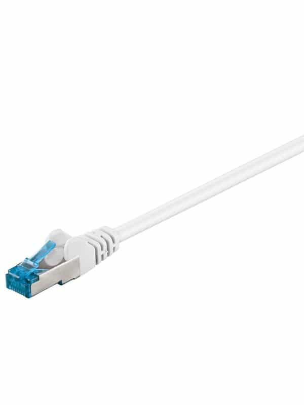 CAT 6A patch cable S/FTP (PiMF) white