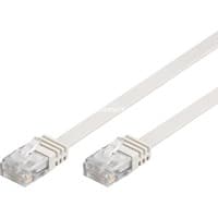 Cat5e Flat 5-300 3.0m netværkskabel Hvid 3 m