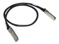 HPE X240 Direct Attach Cable - Netværkskabel - QSFP+ til QSFP+ - 1 m - for HPE SN2100M 100, SN2410M 25 Apollo 4200, 4200 Gen10 FlexFabric 59XX Pro