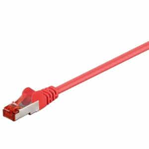 LAN STP CAT 6 - Red - 0.25m