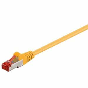 LAN STP CAT 6 - Yellow - 0.25m