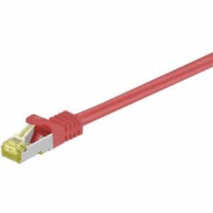 LAN STP CAT 7 - Red - 0.25m