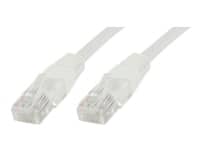 MicroConnect - Netværkskabel - RJ-45 (han) til RJ-45 (han) - 1 m - UTP - CAT 5e - hvid