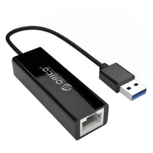 ORICO USB 3.0 netværks adapter kabel - RJ45 stik - Sort