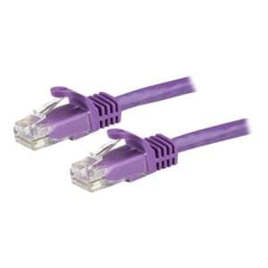Purple Cat6 / Cat 6 Snagless Ethernet Patch Cable 3 m - network cable - 3 m - purple