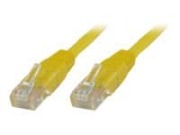 MicroConnect - Netværkskabel - RJ-45 (han) til RJ-45 (han) - 30 cm - UTP - CAT 6 - halogenfri, strenget - gul