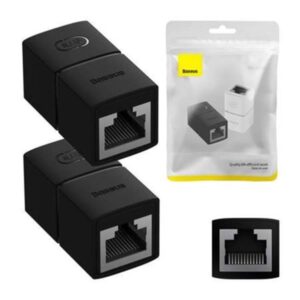 Baseus Cable Connector 2 pcs AirJoy Series (black) - Sort