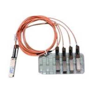 Cisco Direct-Attach Breakout Cable - Orange - 3 meter