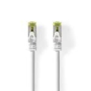Nedis CAT7 Network Cable | S/FTP | RJ45 Male | RJ45 Male - Hvid - 0.5 meter