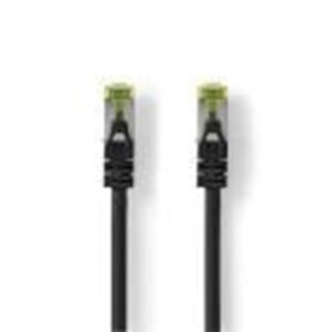 Nedis CAT7 Network Cable | S/FTP | RJ45 Male | RJ45 Male - Sort - 15 meter