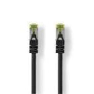 Nedis CAT7 Network Cable | S/FTP | RJ45 Male | RJ45 Male - Sort - 20 meter