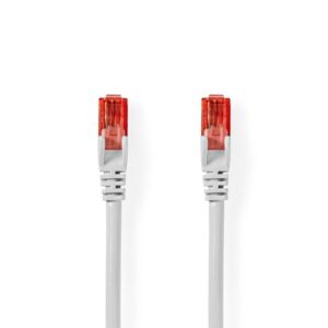 Nedis CCGL85200WT20 networking cable - Hvid - 2 meter