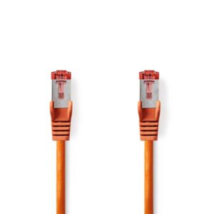 Nedis CCGL85221OG05 networking cable - Orange - 0.5 meter
