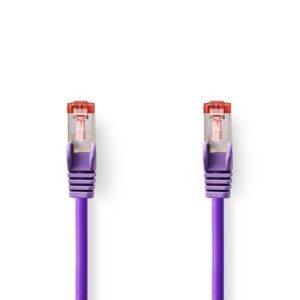 Nedis CCGL85221VT10 networking cable - Lilla - 1 meter