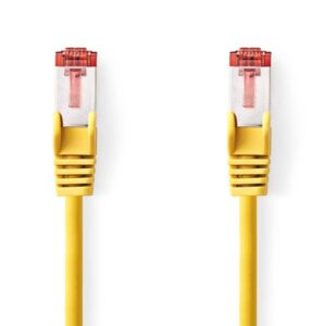 Nedis CCGL85221YE05 networking cable - Gul - 0.5 meter