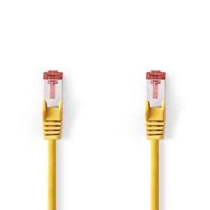 Nedis CCGL85221YE100 networking cable - Gul - 10 meter