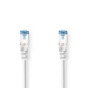 Nedis CCGL85330WT05 networking cable - Hvid - 0.5 meter