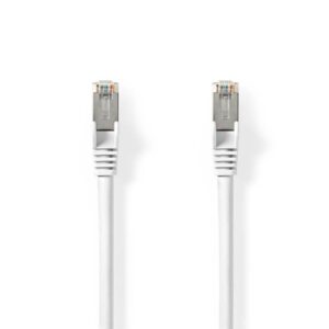 Nedis CCGL85520WT100 networking cable - Hvid - 10 meter
