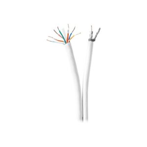 Nedis Coax / CAT6 Combination Cable - bulk aerial/network cable - 10 m