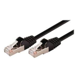 Nedis network cable - 15 m - black - Sort - 15 meter
