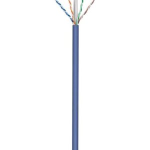 Pro CAT 6a network cable U/UTP blue 305 m - CU AWG - Blå - 305 meter