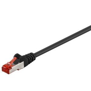 Pro LAN CAT 6 S/FTP - Sort - 5 meter