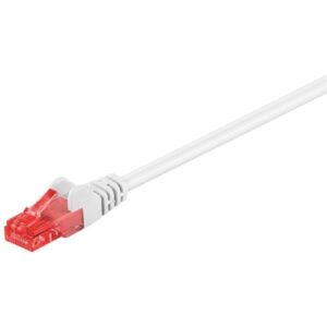 Pro LAN CAT 6 UTP - Hvid - 0.5 meter