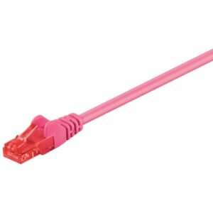 Pro LAN CAT 6 U/UTP - Pink - 0.25 meter
