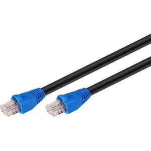 Pro LAN Outdoor CAT 6 UTP - Sort - 10 meter