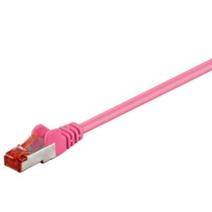 Pro LAN STP CAT 6 - Magenta - 0.50m - Pink - 0.5 meter
