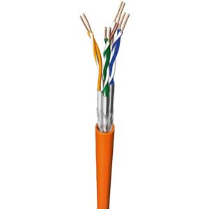 Pro LAN STP CAT 7 900MHz - 100m - Orange - 100 meter