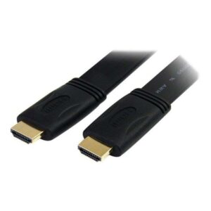 StarTech.com HDMI - HDMI - Flat - 1.5m - Sort
