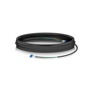 Ubiquiti FC-SM-200 Outdoor OS1 Simplex LC UPC Fiber Patch Cable 61m - Sort - 61 meter