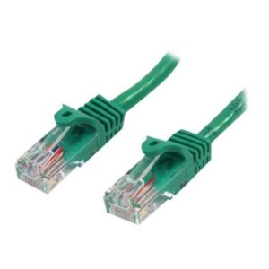 StarTech.com 5m Green Cat5e / Cat 5 Snagless Ethernet Patch Cable 5 m - network cable - 5 m - green - Grøn - 5 meter