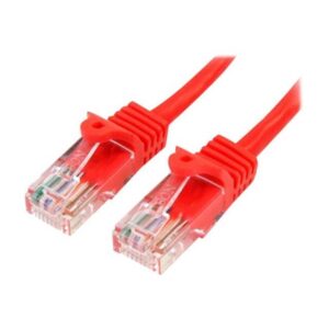StarTech.com 5m Red Cat5e / Cat 5 Snagless Ethernet Patch Cable 5 m - network cable - 5 m - red - Rød - 5 meter