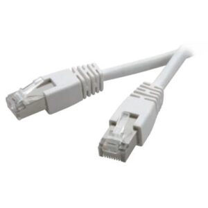Vivanco CAT 5e network lead 20.0 m grey networking cable - Hvid - 20 meter