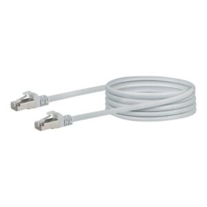 Schwaiger network cable - 1 m - white - Hvid - 1 meter